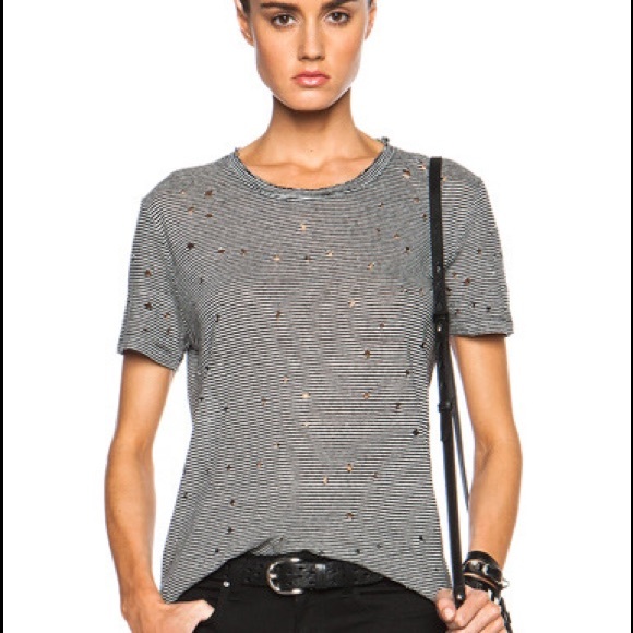 IRO Clay Distressed Tee